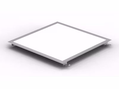 LED Troffer Flat Panel Drop Ceiling Light Dali Dimmable PMMA, 40W 130lm/W 4000K Day Light Drop Ceiling Light