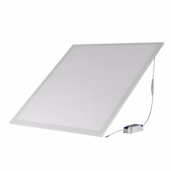 LED Troffer Flat Panel Drop Ceiling Light Dali Dimmable PMMA, 40W 130lm/W 4000K Day Light Drop Ceiling Light