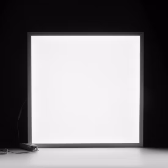 LED Troffer Flat Panel Drop Ceiling Light Dali Dimmable PMMA, 40W 130lm/W 4000K Day Light Drop Ceiling Light