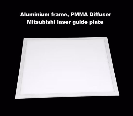 2.5kv Surge Protection 60W Round Square LED Panel Light Flat Light 6060 3 Years Warranty