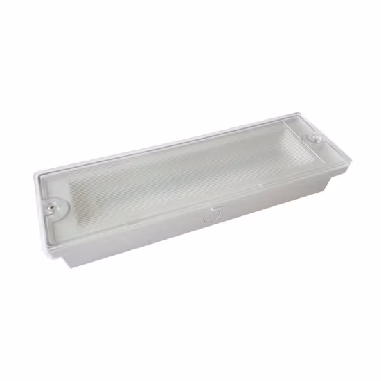 LED Emergency Rechargeable Battery Bulkhead Water Proof Non Maintained